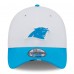 Бейсболка Carolina Panthers New Era White/Blue 2025 NFL Training Camp 39THIRTY