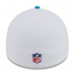 Бейсболка Carolina Panthers New Era White/Blue 2025 NFL Training Camp 39THIRTY