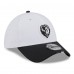 Бейсболка Baltimore Ravens New Era White/Black 2025 NFL Training Camp 39THIRTY