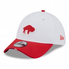 Бейсболка Buffalo Bills New Era White/Red 2025 NFL Training Camp Throwback Logo 39THIRTY