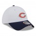 Бейсболка Chicago Bears New Era White/Navy 2025 NFL Training Camp 39THIRTY