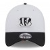 Бейсболка Cincinnati Bengals New Era White/Black 2025 NFL Training Camp 39THIRTY