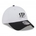Бейсболка Cincinnati Bengals New Era White/Black 2025 NFL Training Camp 39THIRTY