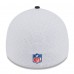 Бейсболка Cincinnati Bengals New Era White/Black 2025 NFL Training Camp 39THIRTY