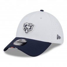 Бейсболка Chicago Bears New Era White/Navy 2025 NFL Training Camp 39THIRTY