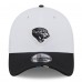 Бейсболка Jacksonville Jaguars New Era White/Black 2025 NFL Training Camp Throwback Logo 39THIRTY