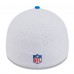 Бейсболка Detroit Lions New Era White/Blue 2025 NFL Training Camp 39THIRTY