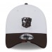Бейсболка Cleveland Browns New Era White/Brown 2025 NFL Training Camp 39THIRTY