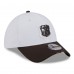 Бейсболка Cleveland Browns New Era White/Brown 2025 NFL Training Camp 39THIRTY