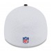 Бейсболка Cleveland Browns New Era White/Brown 2025 NFL Training Camp Throwback Logo 39THIRTY