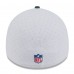 Бейсболка Green Bay Packers New Era White/Green 2025 NFL Training Camp 39THIRTY
