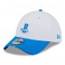 Бейсболка Detroit Lions New Era White/Blue 2025 NFL Training Camp Throwback Logo 39THIRTY