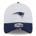 Бейсболка New England Patriots New Era White/Navy 2025 NFL Training Camp 39THIRTY