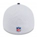Бейсболка New England Patriots New Era White/Navy 2025 NFL Training Camp 39THIRTY