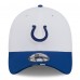 Бейсболка Indianapolis Colts New Era White/Royal 2025 NFL Training Camp 39THIRTY