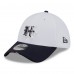 Бейсболка Houston Texans New Era White/Navy 2025 NFL Training Camp 39THIRTY