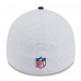 Бейсболка Pittsburgh Steelers New Era White/Black 2025 NFL Training Camp 39THIRTY