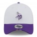 Бейсболка Minnesota Vikings New Era White/Purple 2025 NFL Training Camp 39THIRTY