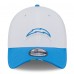 Бейсболка Los Angeles Chargers New Era White/Powder Blue 2025 NFL Training Camp 39THIRTY