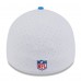 Бейсболка Los Angeles Chargers New Era White/Powder Blue 2025 NFL Training Camp 39THIRTY