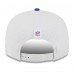 Бейсболка Buffalo Bills New Era White/Royal 2025 NFL Training Camp Split Panel 9FIFTY Snapback