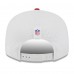 Бейсболка Arizona Cardinals New Era White/Cardinal 2025 NFL Training Camp Split Panel 9FIFTY Snapback