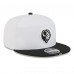 Бейсболка Baltimore Ravens New Era White/Black 2025 NFL Training Camp Split Panel 9FIFTY Snapback
