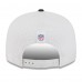 Бейсболка Baltimore Ravens New Era White/Black 2025 NFL Training Camp Split Panel 9FIFTY Snapback