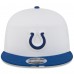Бейсболка Indianapolis Colts New Era White/Royal 2025 NFL Training Camp Split Panel 9FIFTY Snapback