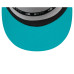 Бейсболка Miami Dolphins New Era White/Aqua 2025 NFL Training Camp Split Panel 9FIFTY