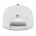 Бейсболка Kansas City Chiefs New Era White/Red 2025 NFL Training Camp Split Panel 9FIFTY Snapback