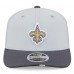 Бейсболка New Orleans Saints New Era Gray/Graphite 2025 NFL Training Camp 9SEVENTY