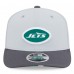 Бейсболка New York Jets New Era Gray/Graphite 2025 NFL Training Camp 9SEVENTY