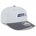 Бейсболка Seattle Seahawks New Era Gray/Graphite 2025 NFL Training Camp 9SEVENTY