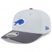 Бейсболка Buffalo Bills New Era Gray/Graphite 2025 NFL Training Camp 9SEVENTY