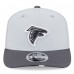 Бейсболка Atlanta Falcons New Era Gray/Graphite 2025 NFL Training Camp 9SEVENTY