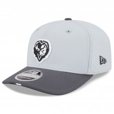 Бейсболка Baltimore Ravens New Era Gray/Graphite 2025 NFL Training Camp 9SEVENTY