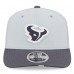Бейсболка Houston Texans New Era Gray/Graphite 2025 NFL Training Camp 9SEVENTY