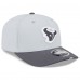 Бейсболка Houston Texans New Era Gray/Graphite 2025 NFL Training Camp 9SEVENTY
