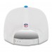 Бейсболка Detroit Lions New Era White/Blue 2025 NFL Training Camp Throwback Logo 9SEVENTY