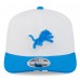 Бейсболка Detroit Lions New Era White/Blue 2025 NFL Training Camp 9SEVENTY