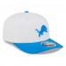 Бейсболка Detroit Lions New Era White/Blue 2025 NFL Training Camp 9SEVENTY