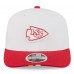 Бейсболка Kansas City Chiefs New Era White/Red 2025 NFL Training Camp 9SEVENTY