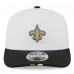 Бейсболка New Orleans Saints New Era White/Black 2025 NFL Training Camp 9SEVENTY