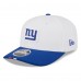 Бейсболка New York Giants New Era White/Royal 2025 NFL Training Camp 9SEVENTY