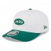 Бейсболка New York Jets New Era White/Green 2025 NFL Training Camp 9SEVENTY