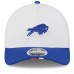 Бейсболка Buffalo Bills New Era White/Royal 2025 NFL Training Camp A-Frame 9FORTY