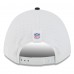 Бейсболка Houston Texans New Era White/Navy 2025 NFL Training Camp A-Frame 9FORTY