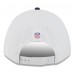 Бейсболка Seattle Seahawks New Era White/College Navy 2025 NFL Training Camp A-Frame 9FORTY