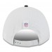 Бейсболка New Orleans Saints New Era White/Black 2025 NFL Training Camp A-Frame 9FORTY